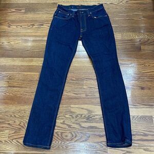 Nudie Thin Finn Jeans | Dark Wash